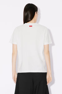 T-shirt loose Kenzo Elephant - Off White