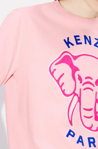 Loose T-shirt Kenzo Elephant - Faded Pink