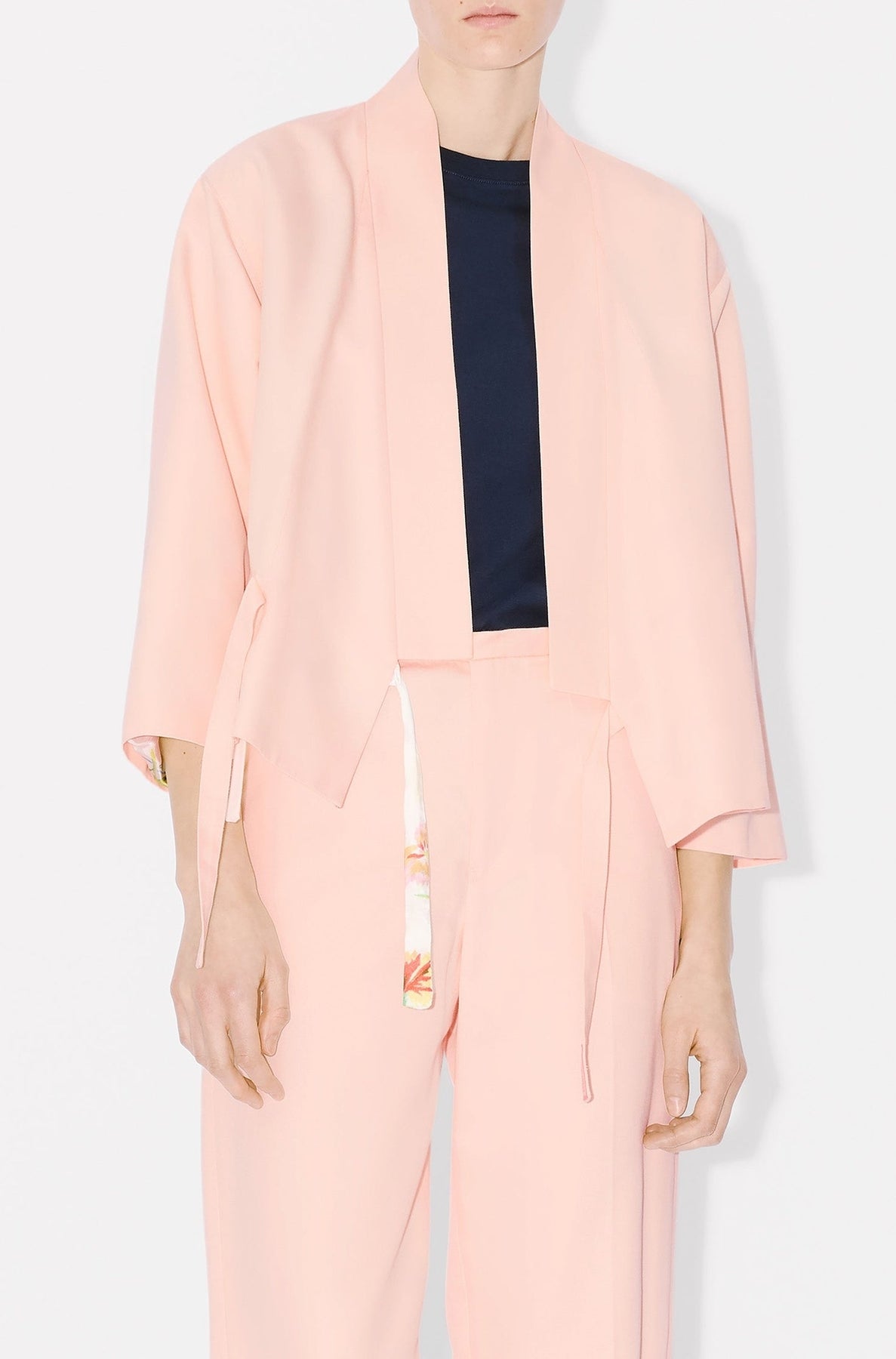 Lightweight kimono jacket - Faded Pink