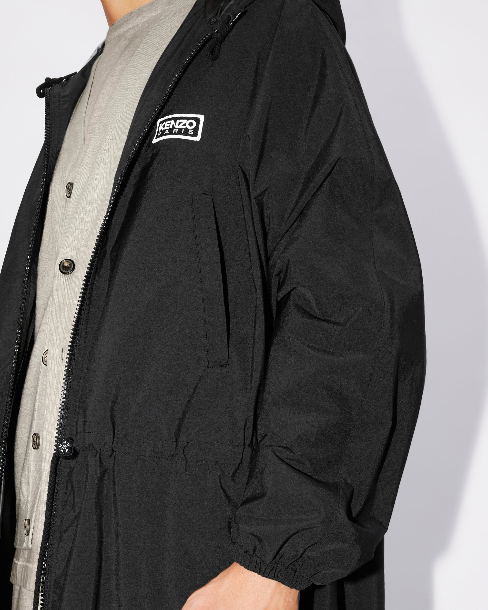 Bicolor Kp Long Windbreaker