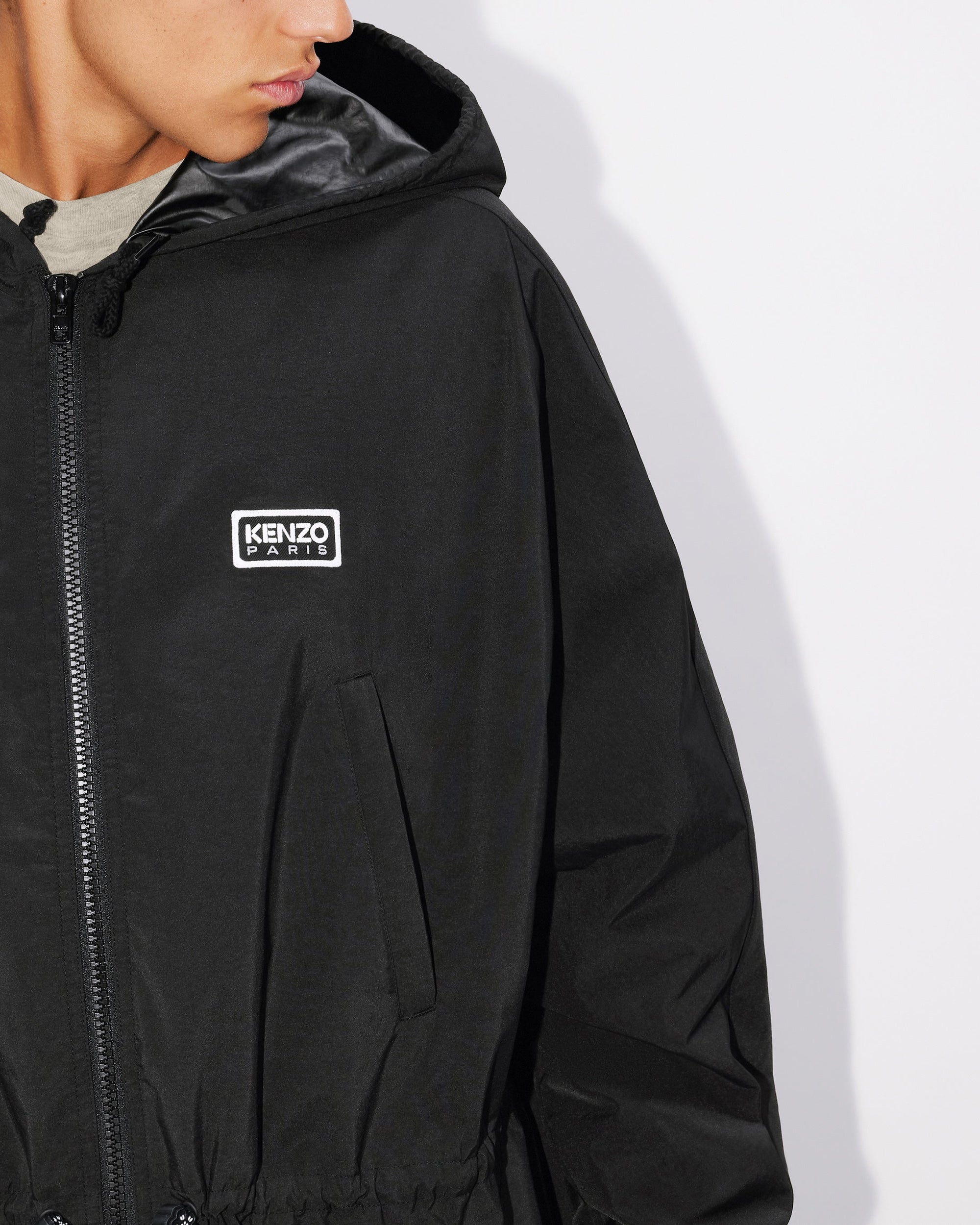 Bicolor Kp Long Windbreaker
