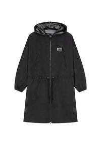 Long windbreaker Bicolor Kenzo Paris - Black