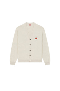 Cardigan brodé Boke Flower en laine - Pale Grey