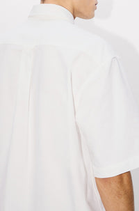 Chemise casual Boke Flower Crest - White