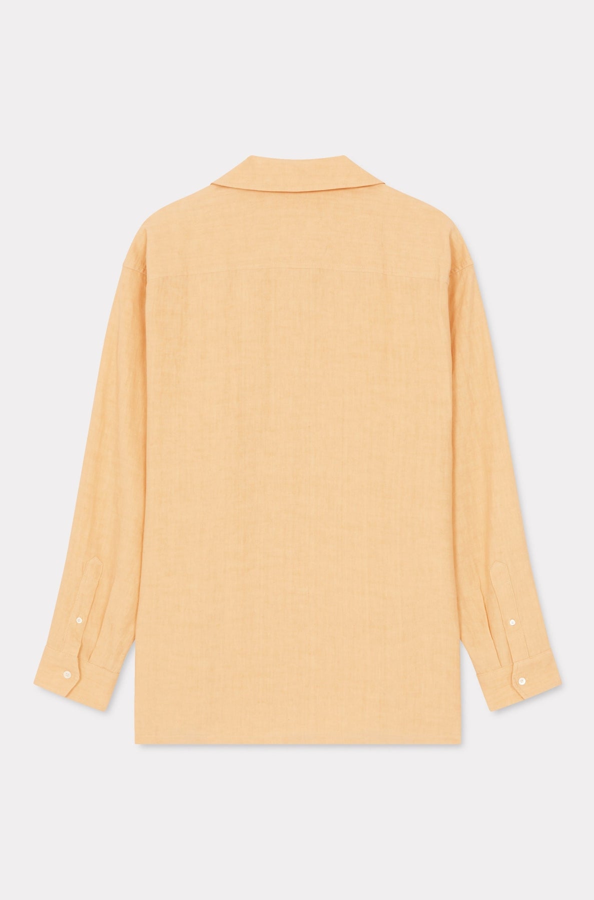 Chemise hawaïenne oversize en lin - Camel