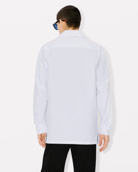Chemise hawaïenne oversize à rayures - Light Blue