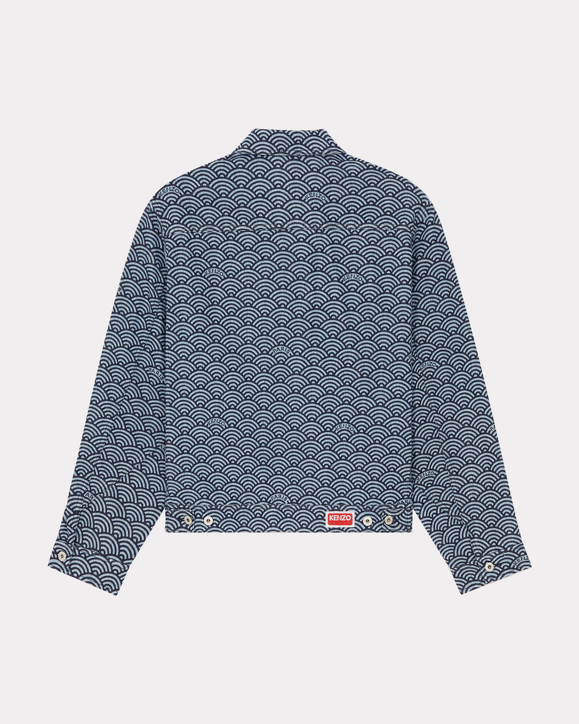 Kenzo Seigaiha Denim Jacket