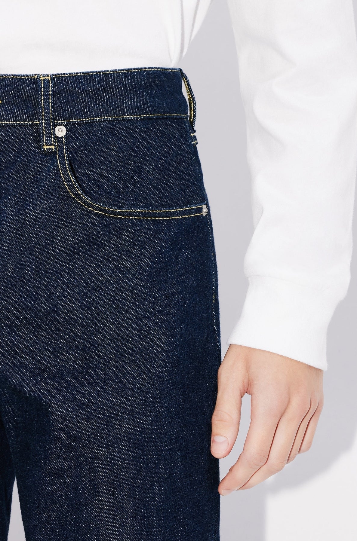Kenzo Creations embroidered Bara slim jeans in Japanese denim - Rinse Blue Denim