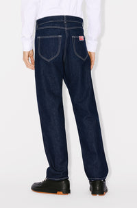 Asagao straight jeans in Japanese denim - Rinse Blue Denim