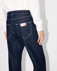 Cropped Asagao Straight Fit J