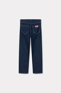 Asagao straight jeans in Japanese denim - Rinse Blue Denim