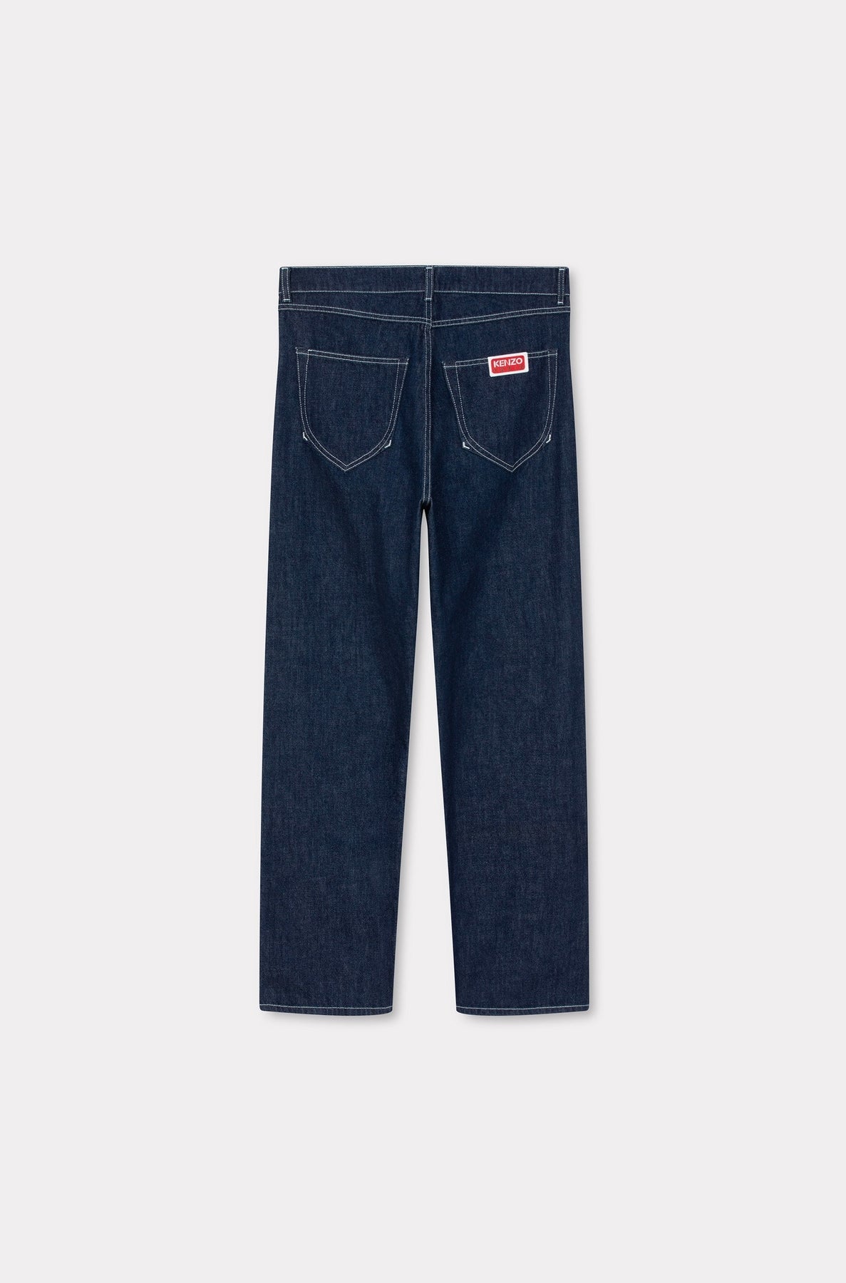 Asagao straight jeans in Japanese denim - Rinse Blue Denim
