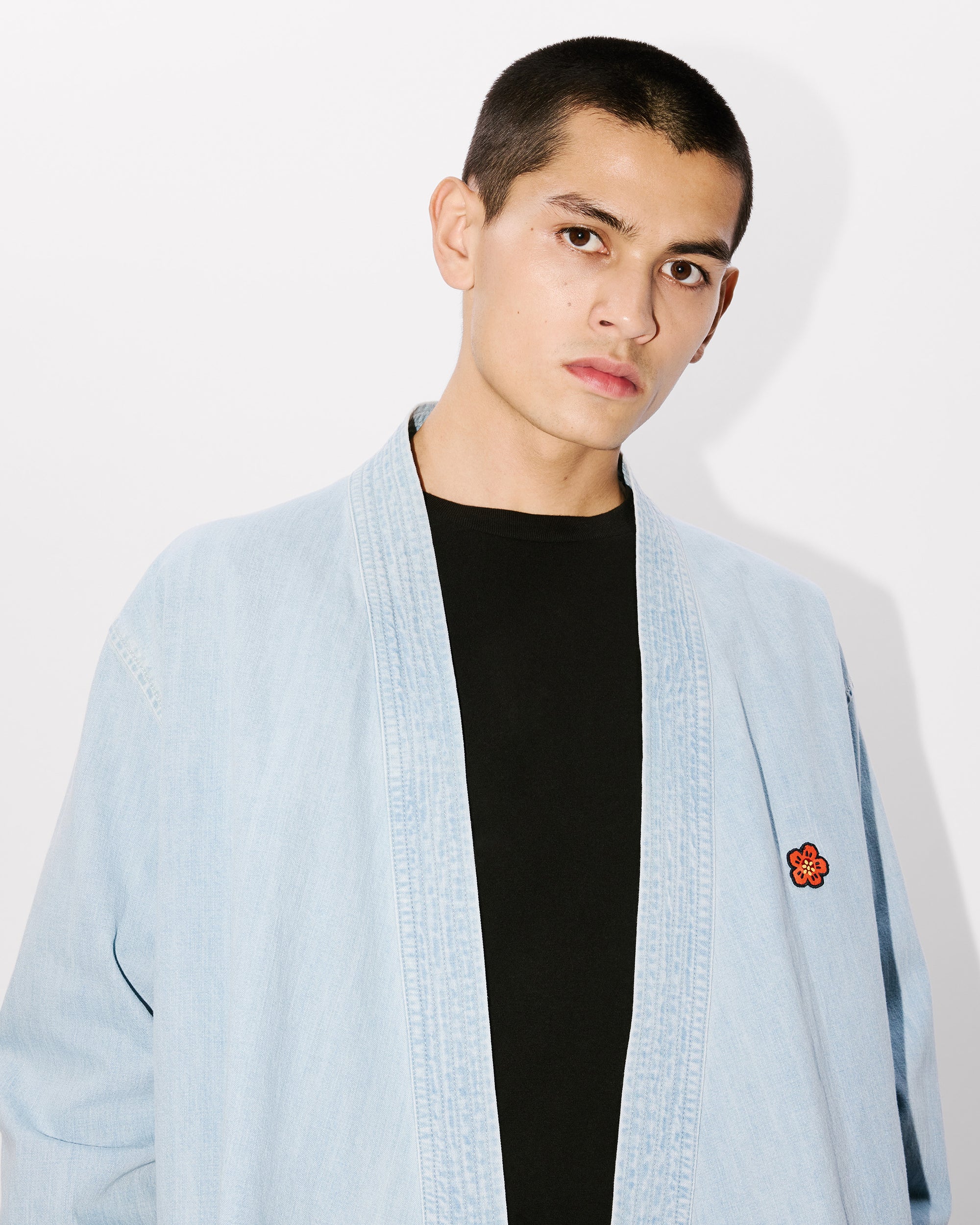 Denim Kimono Jacket