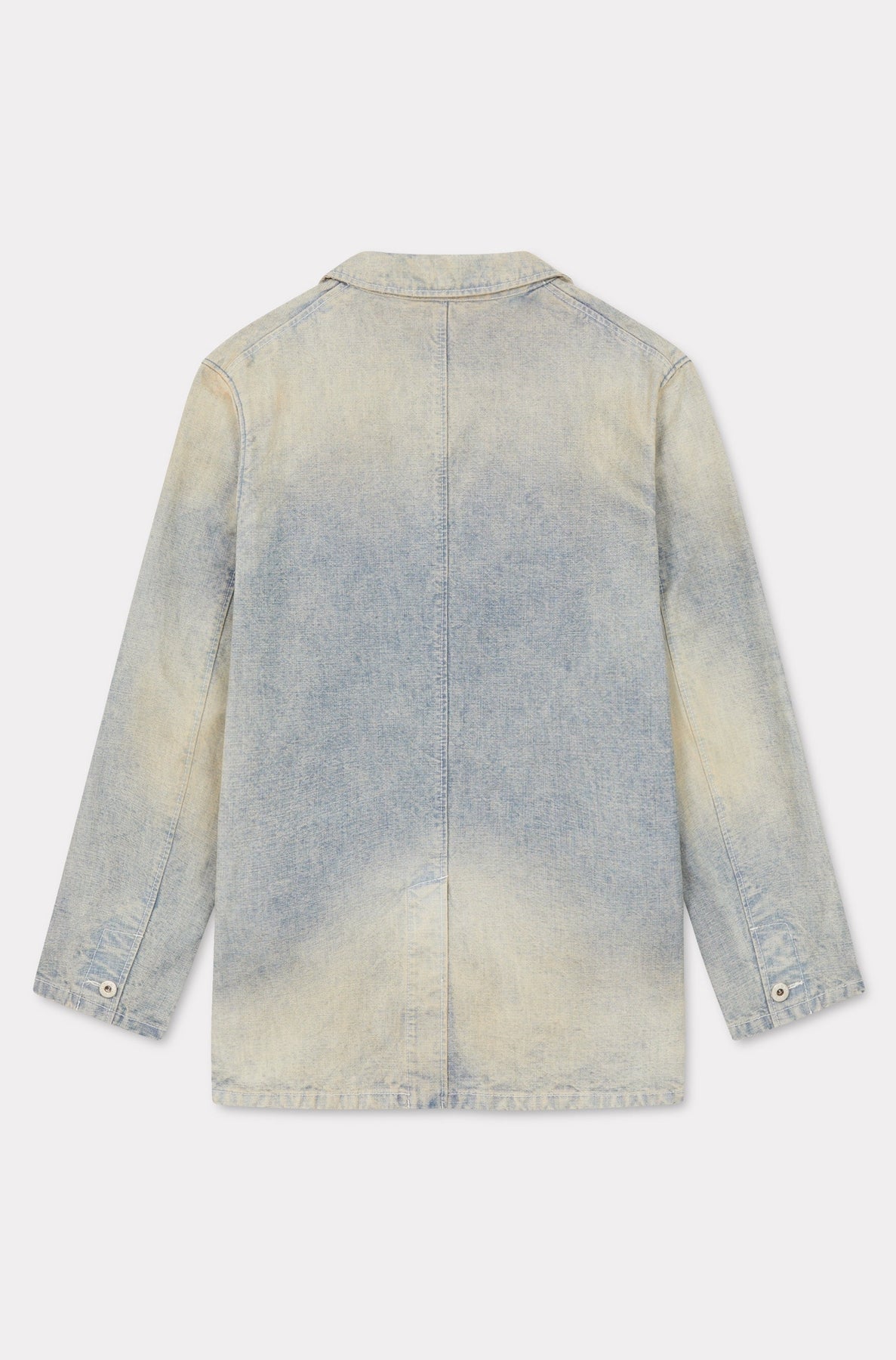 Veste blazer en denim japonais - Stone Bl Dirty & Blue Denim