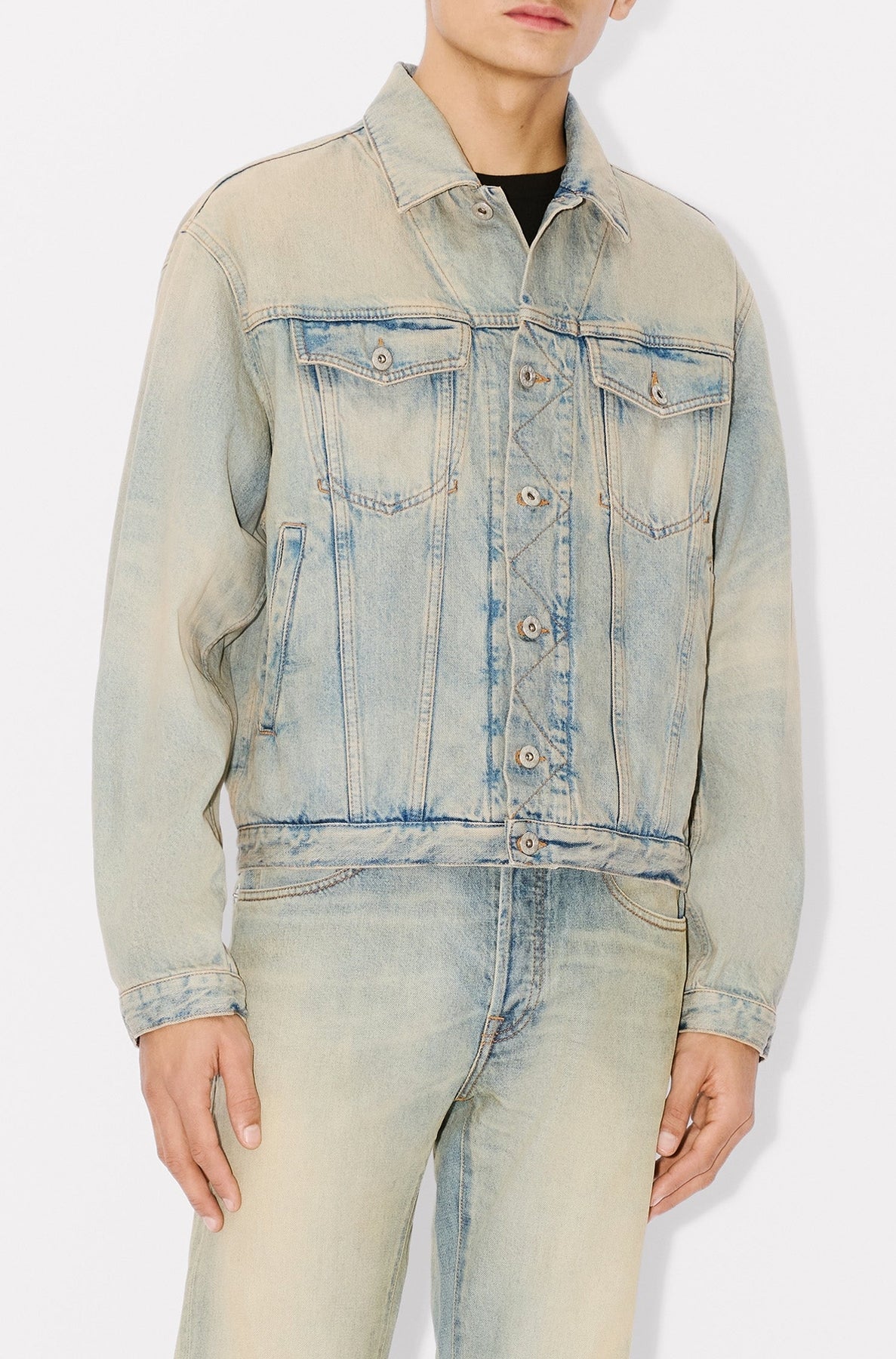 Drawn Varsity Denim Trucker Jk