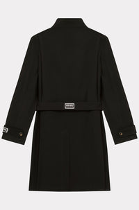 Manteau kimono en laine - Black