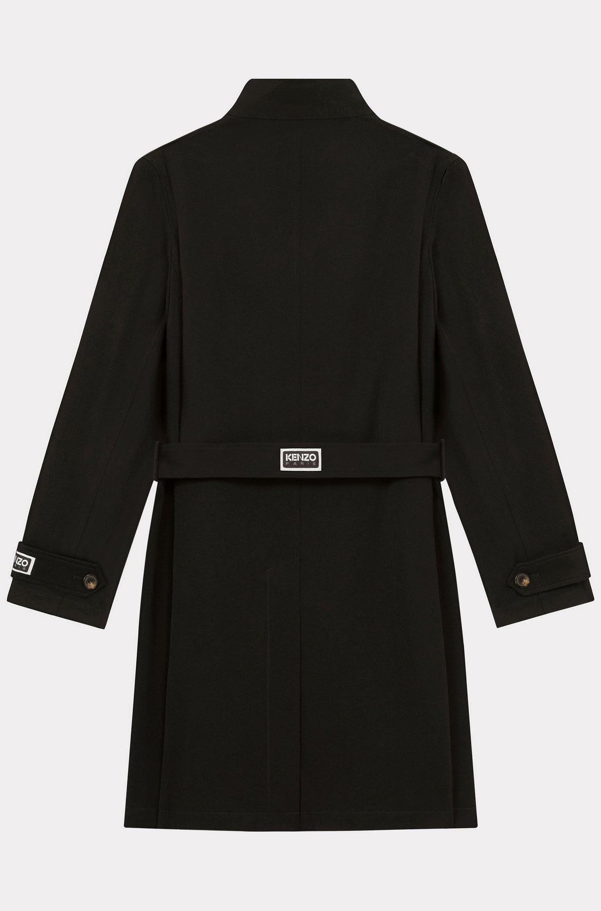 Manteau kimono en laine - Black