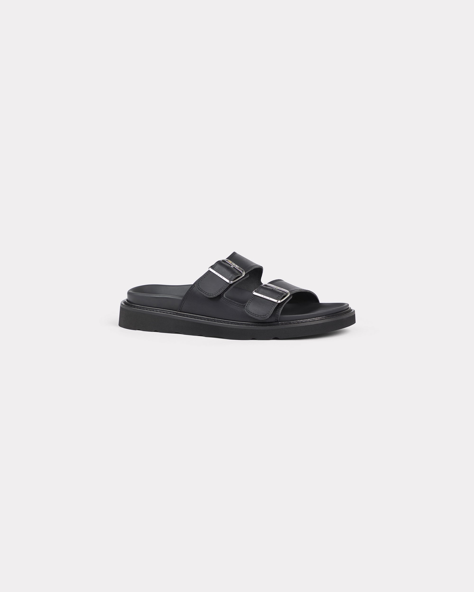 Kenzo Leather Sandal Mules