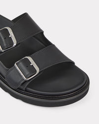 Kenzo Leather Sandal Mules