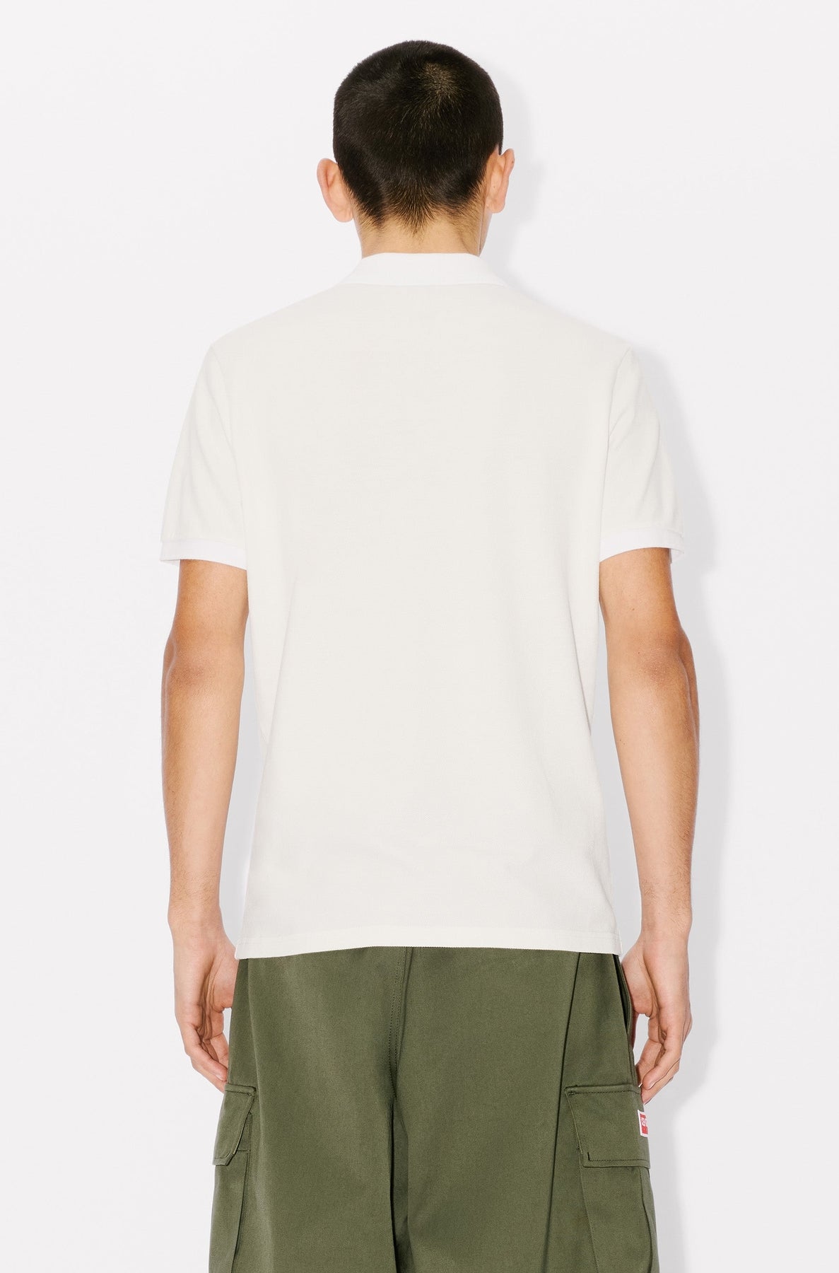 Polo slim Kenzo Orange - Off White