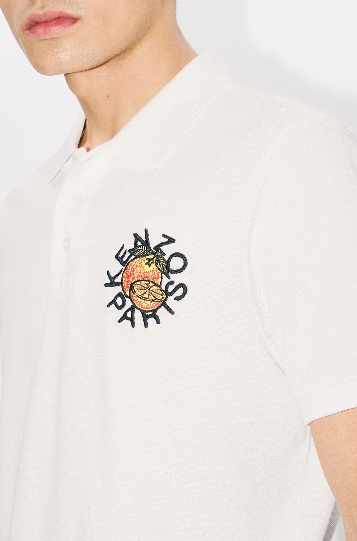 Kenzo Orange Slim Polo