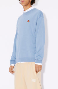 Pull brodé Boke Flower en laine - Blue