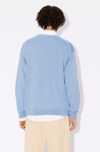 Pull brodé Boke Flower en laine - Blue