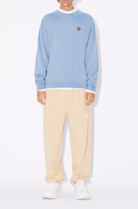 Pull brodé Boke Flower en laine - Blue