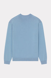 Pull brodé Boke Flower en laine - Blue