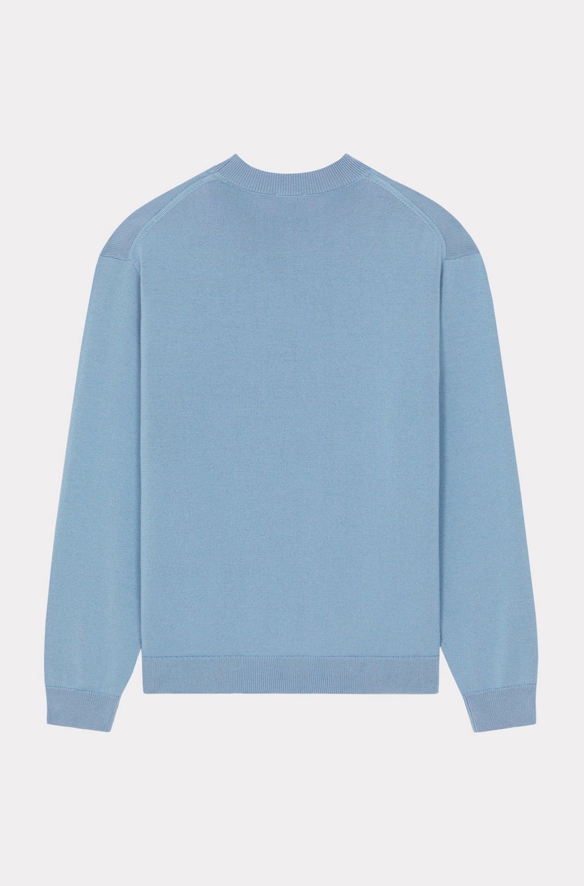 Pull brodé Boke Flower en laine - Blue
