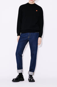 Pull brodé Boke Flower en laine - Black