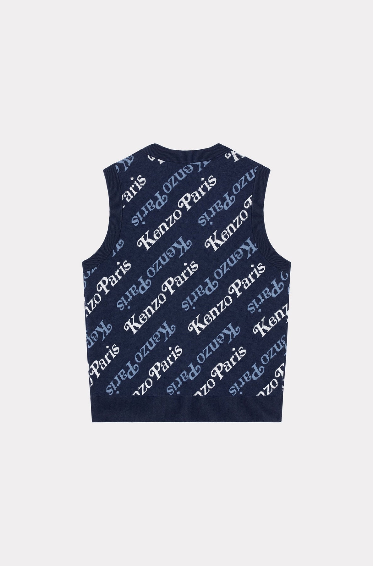 Pull sans manches Kenzo by Verdy en laine - Midnight Blue