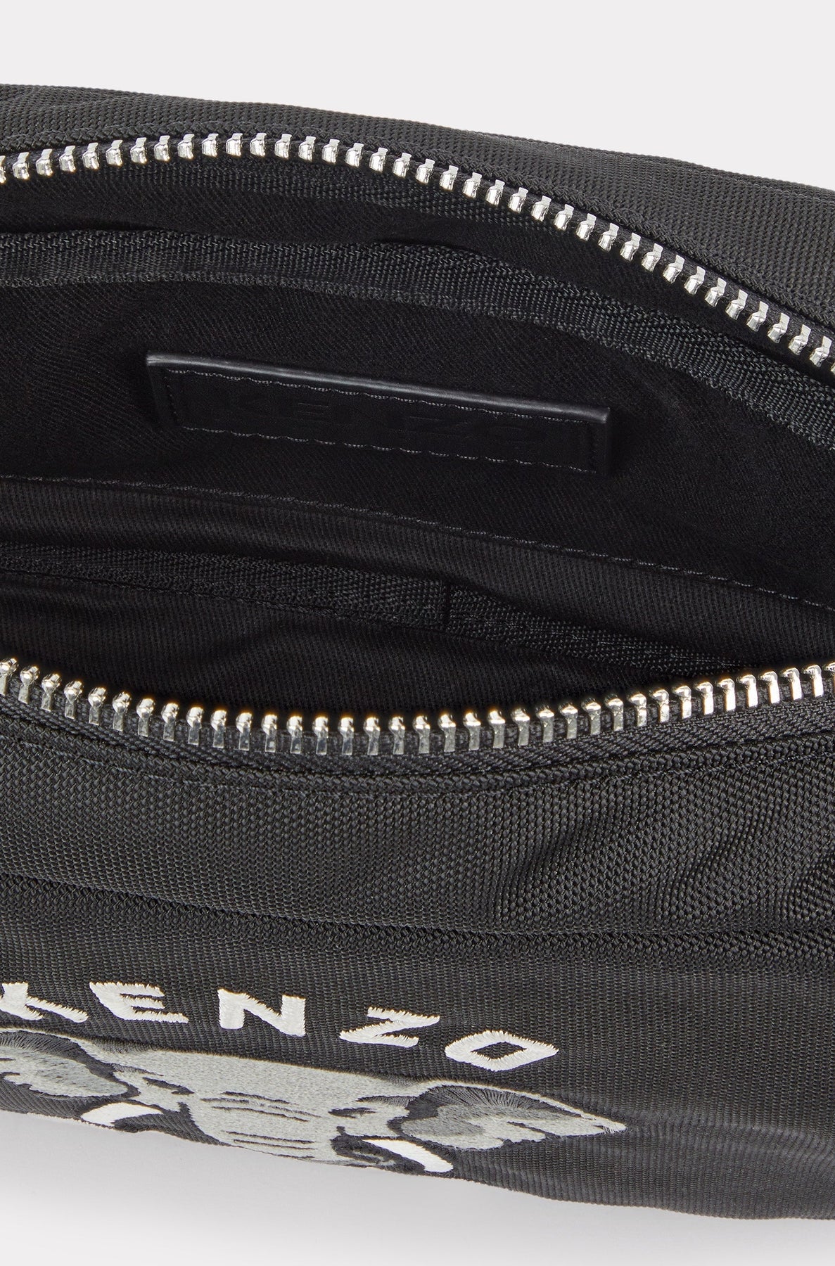 Kenzo Varsity embroidered shoulder bag - Black