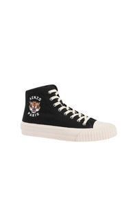 Kenzo Foxy Hi-Top Sneakers - Black