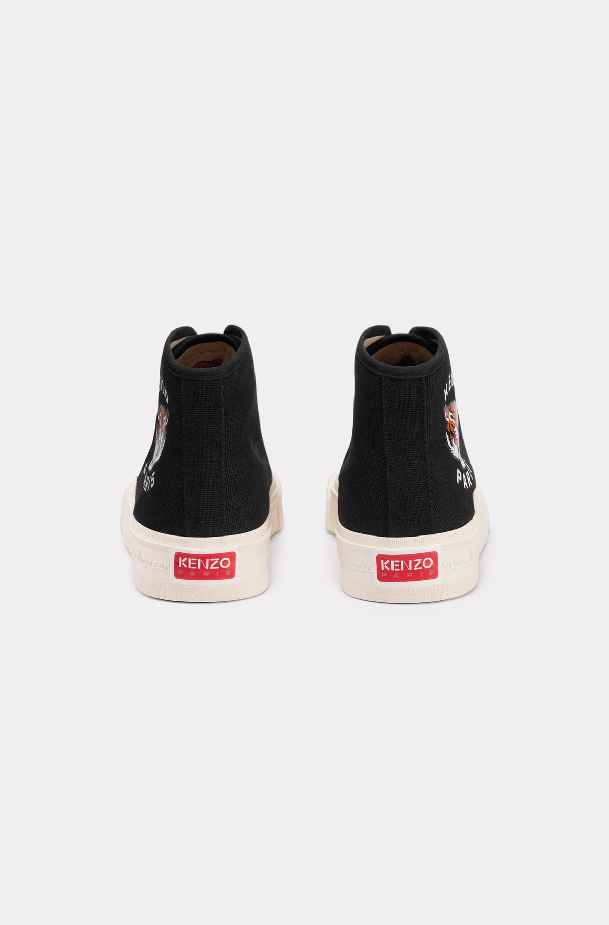 Kenzo Foxy Hi-Top Sneakers - Black