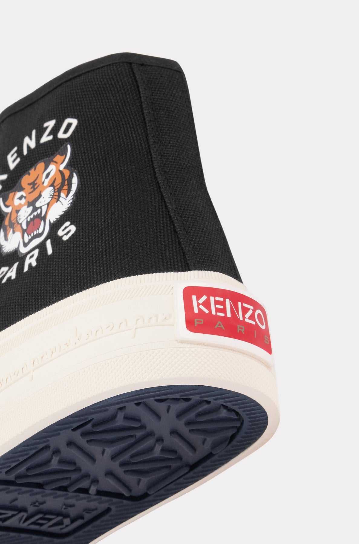 Kenzo Foxy Hi-Top Sneakers - Black