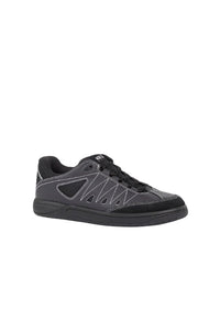 Kenzo-Pxt leather trainers - Black