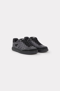 Kenzo-Pxt leather trainers - Black