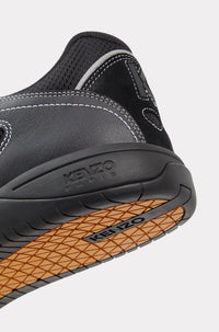 Kenzo-Pxt leather trainers - Black