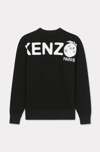 Sweatshirt oversize Kenzo Orange - Black