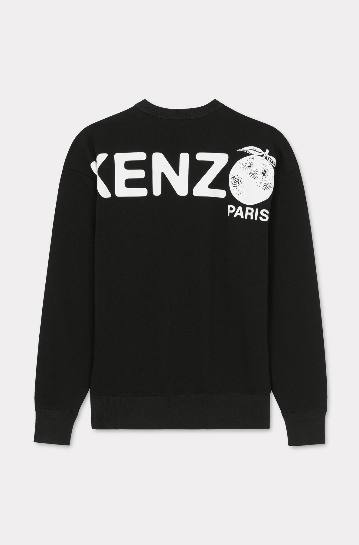 Sweatshirt oversize Kenzo Orange - Black