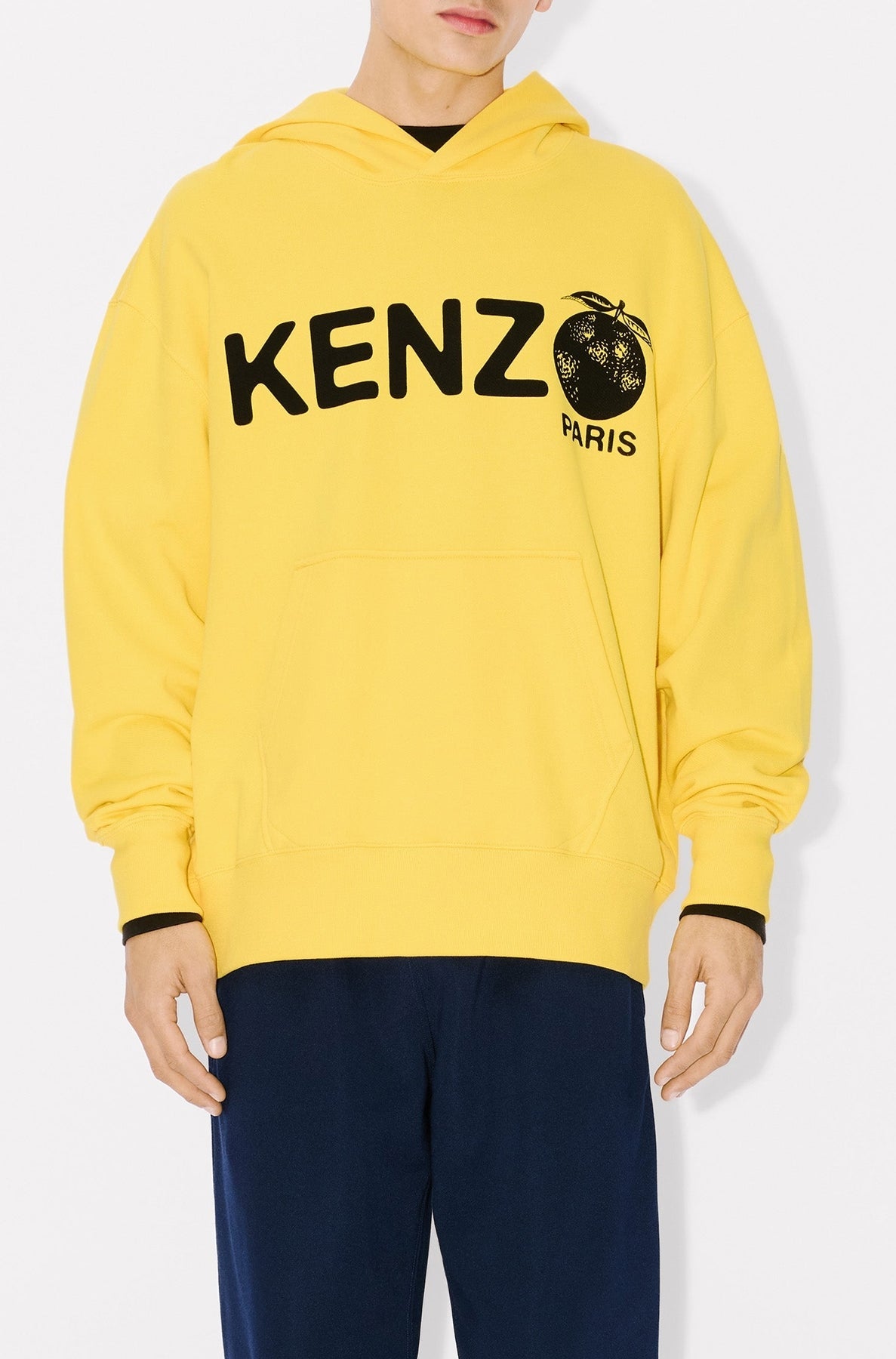 Kenzo Orange Oversize Hoodie