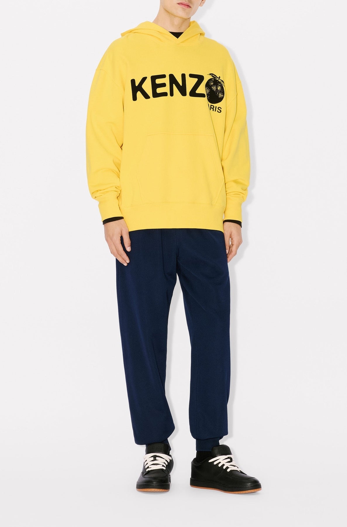 Kenzo Orange Oversize Hoodie