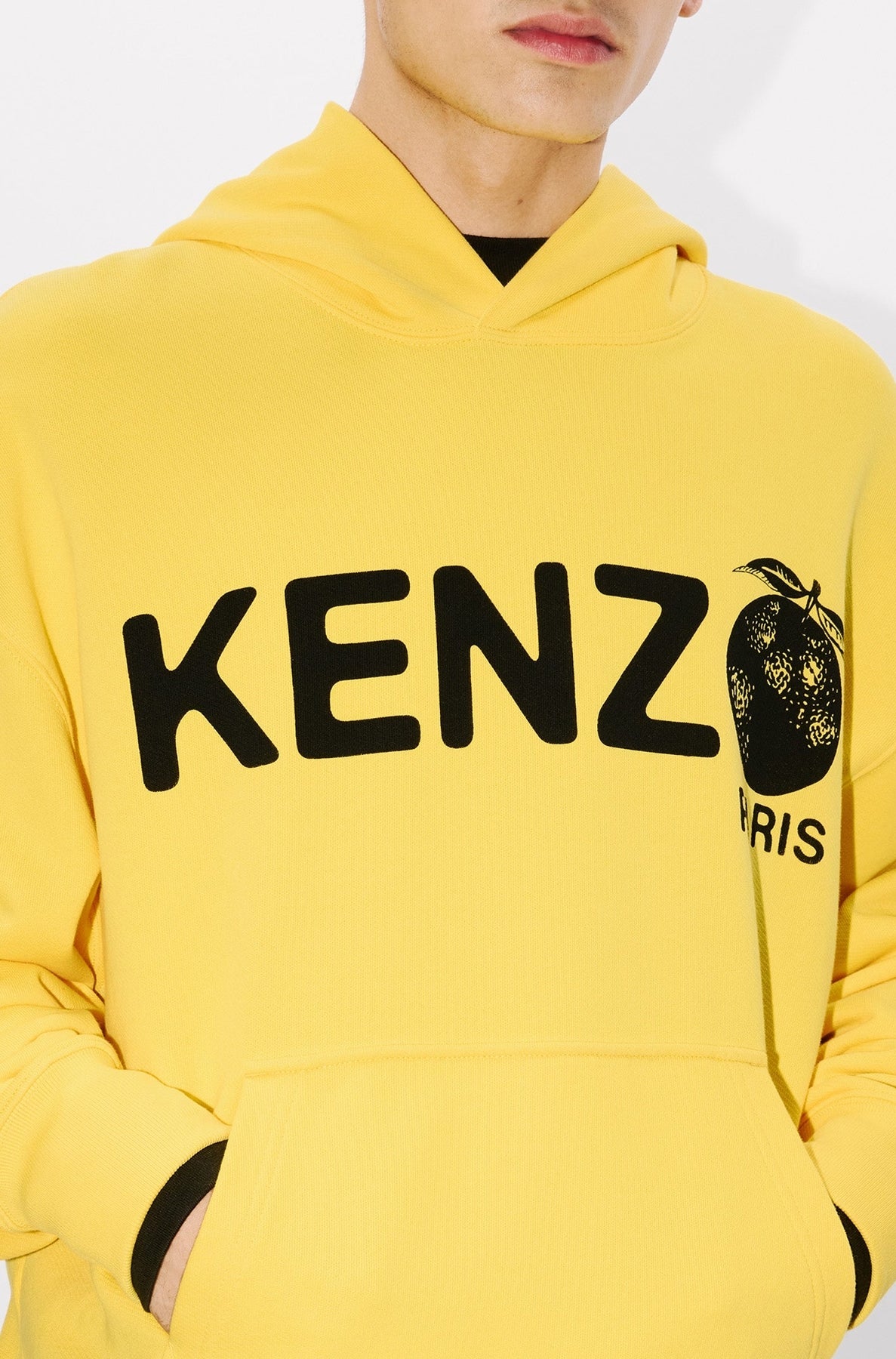 Kenzo Orange Oversize Hoodie