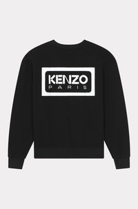 Sweatshirt brodé Bicolor Kenzo Paris - Black
