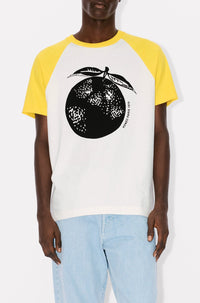 Kenzo Orange Raglan T-Shirt