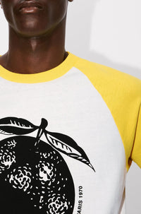 Kenzo Orange Raglan T-Shirt