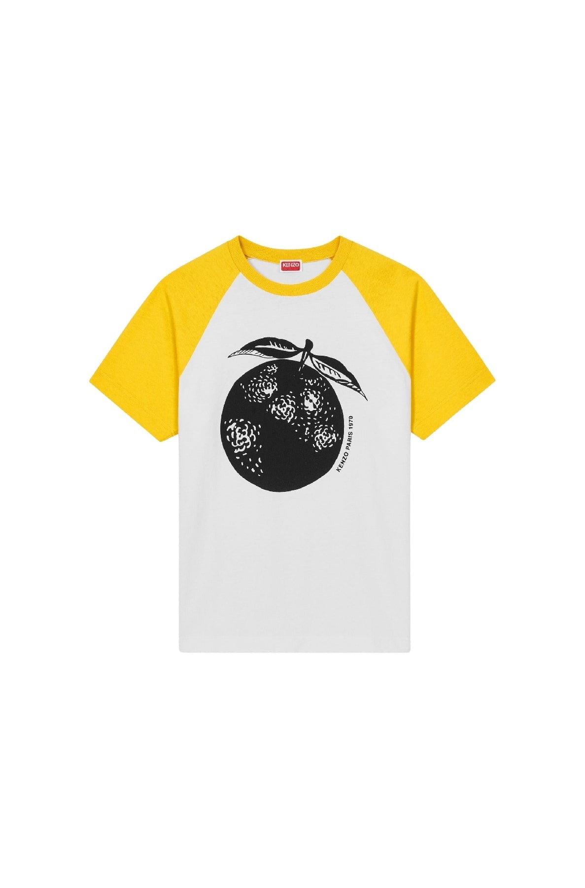 Kenzo Orange Raglan T-Shirt