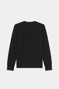 T-shirt à manches longues brodé Boke Flower - Black