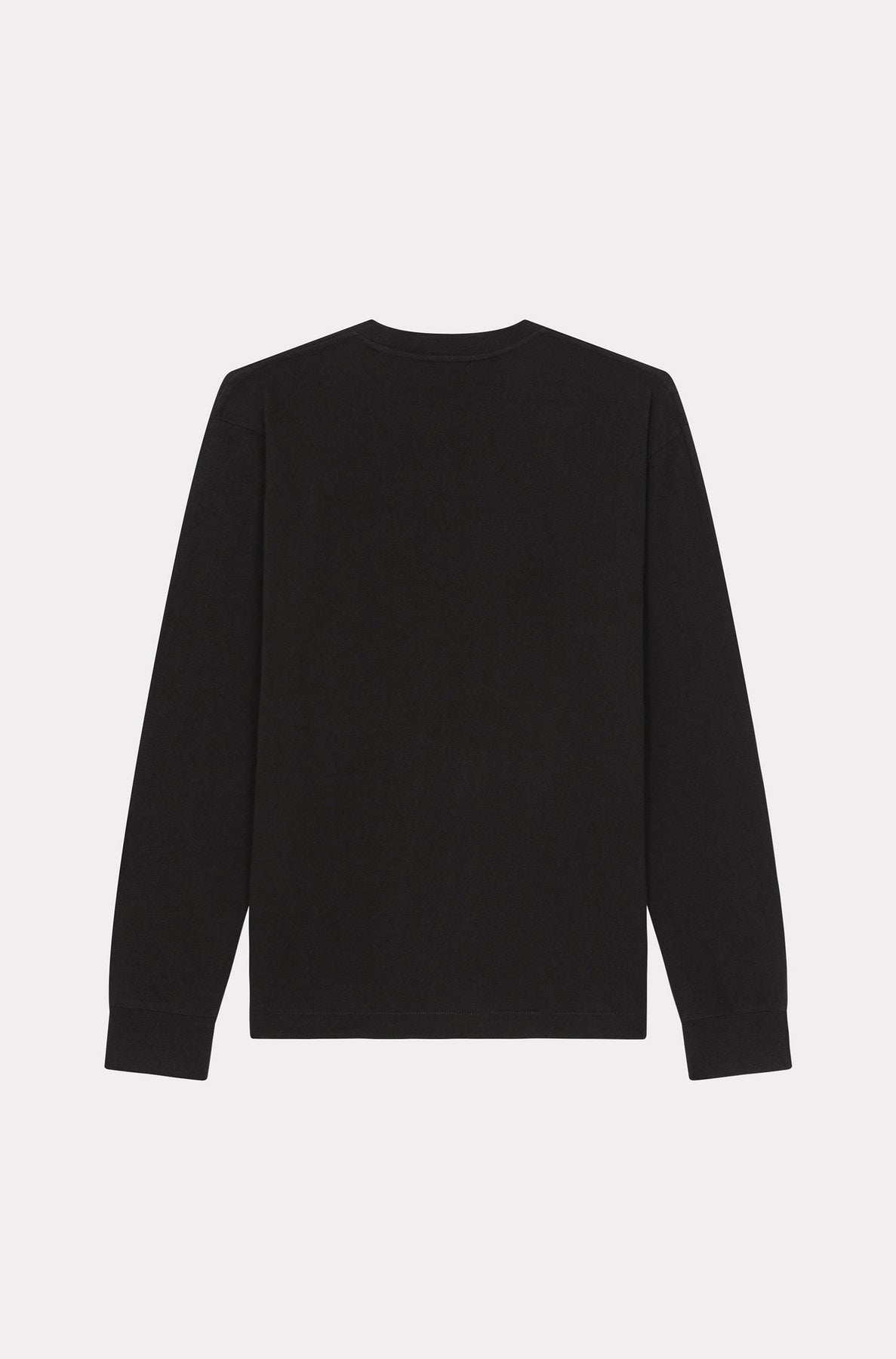 T-shirt à manches longues brodé Boke Flower - Black